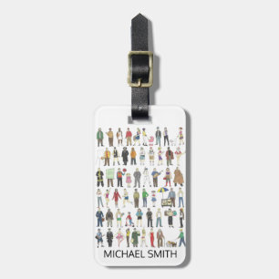 Étiquette À Bagage Citoyens de New York