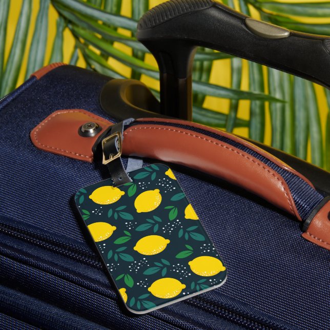 Étiquette À Bagage Citron (Insitu Rectoal 1)