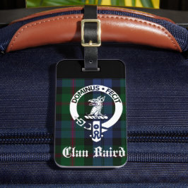 Étiquette À Bagage Clan Baird