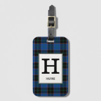 Clan Hume Tartan Monogrammé