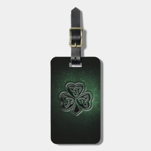 Étiquette À Bagage Classy grundge Irlandais shamrock chanceux personn