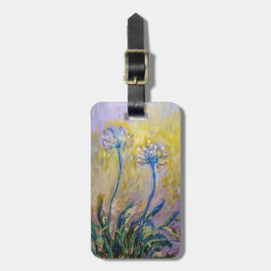 Étiquette À Bagage Claude Monet - Agapanthus