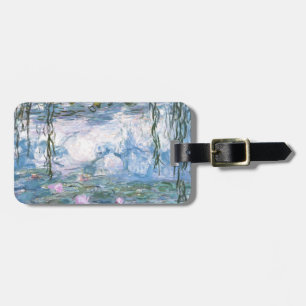 Étiquette À Bagage Claude Monet Impressionniste L'Eau Lillies Peintur