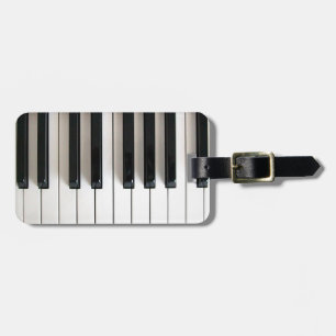 Étiquette À Bagage clavier piano