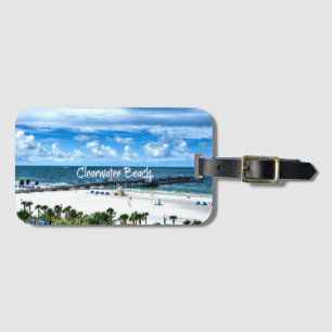 Étiquette À Bagage Clearwater Beach, Floride,