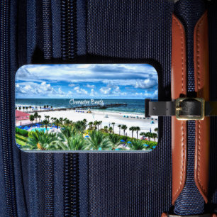 Étiquette À Bagage Clearwater Beach, Floride, destination vacances