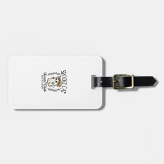 Étiquette À Bagage Club Social Félin Fantôme Halloween Rétro Mignon E