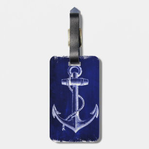 Étiquette À Bagage coastal chic nautical marine