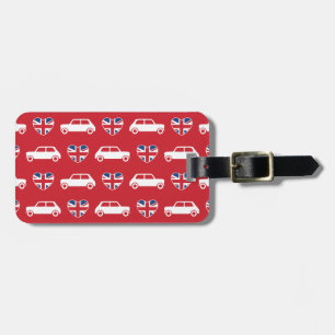 Étiquette À Bagage Coeurs britanniques de Mini Cooper - étiquette