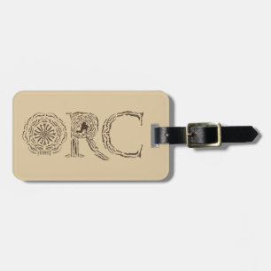 Étiquette À Bagage Collecte d'armes Orc