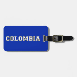 Étiquette À Bagage Colombie