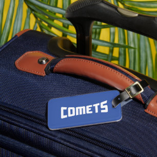 Étiquette À Bagage Comètes du Cottey College