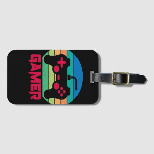 Étiquette À Bagage Contrôleur de jeu vidéo Cool Gamer
