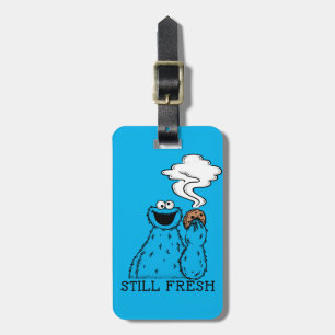 Étiquette À Bagage Cookie Monster   Toujours frais