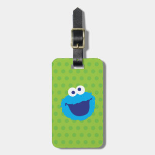 Étiquette À Bagage Cookies Monster Face 2