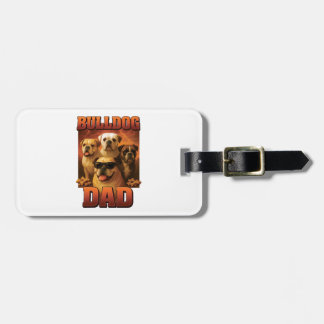 Étiquette À Bagage Copie Bulldog