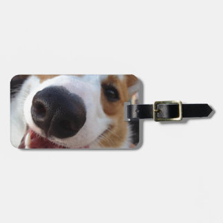 Étiquette À Bagage Corgi rouge et blanc de Gallois de Pembroke