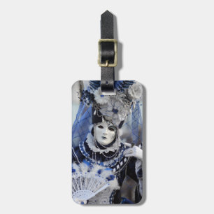 Étiquette À Bagage Costume bleu