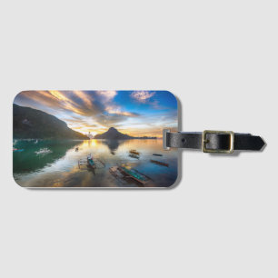 Étiquette À Bagage Coucher du soleil en EL Nido