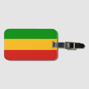 Étiquette À Bagage COULEURS RASTAFARI + vos idées