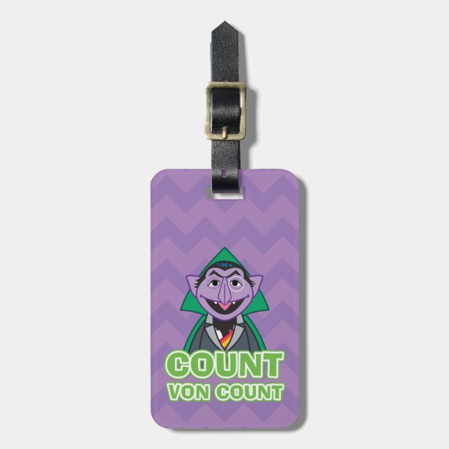 Étiquette À Bagage Count von Count Classic Style 2 (Devant Vertical)