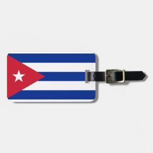 Étiquette À Bagage Coût bas ! Drapeau du Cuba