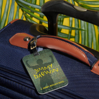 Étiquette À Bagage Couverture de livre Jimmy Darwin