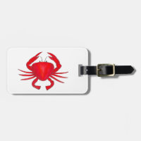 Crabe Rouge Maryland Fruits de mer personnalisés B
