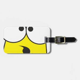 Étiquette À Bagage Crazy Face