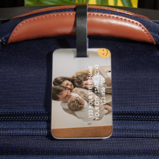 Étiquette À Bagage Créez vos propres étiquettes de bagages personnali