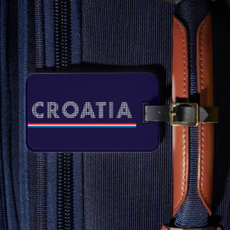 Étiquette À Bagage Croatie - avec amour