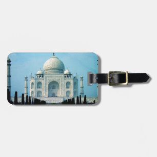 Étiquette À Bagage Cru de Bohème le Taj Mahal de l'Inde Âgrâ de