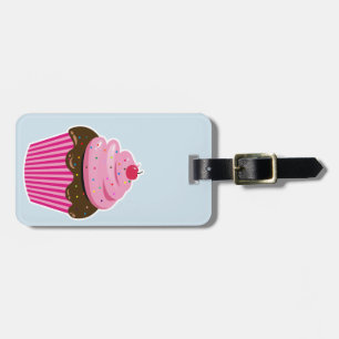 Étiquette À Bagage Cupcake