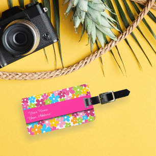 Étiquette À Bagage Cute Girly spring