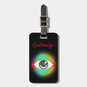Étiquette À Bagage Cute oeil Alien Thunder_Cove