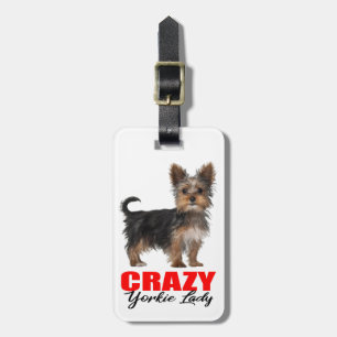 Étiquette À Bagage Cute Yorkie Lover Chien Chien Chien Chien Yorkshir