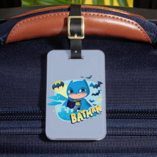 Étiquette À Bagage Cuter than mignon Batman