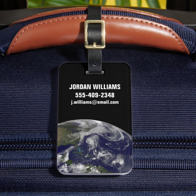 Étiquette À Bagage Cyclones Tropicaux Katia, Lee, Maria Et Nate. (Insitu Rectoal 2)