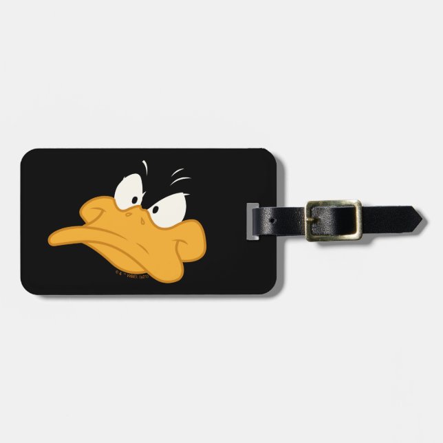 Étiquette À Bagage DAFFY DUCK™ Angry Face (Devant horizontal)