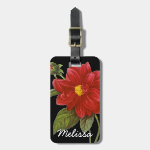 Étiquette À Bagage Dahlia (dahlia Pinnata)