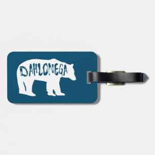 Étiquette À Bagage Dahlonega Georgia Bear