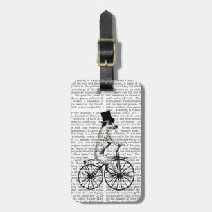 Étiquette À Bagage Dalmatien sur vélo 2