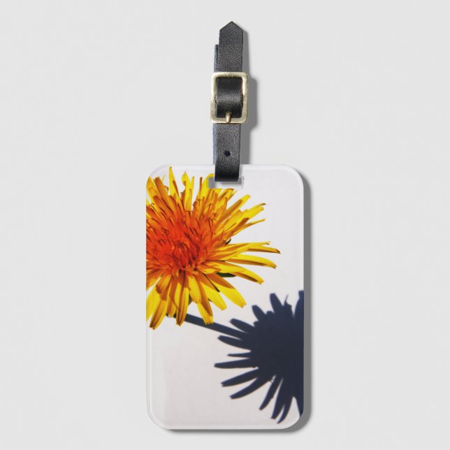 Étiquette À Bagage Dandelion et ombre bc ltcnm (Devant Vertical)