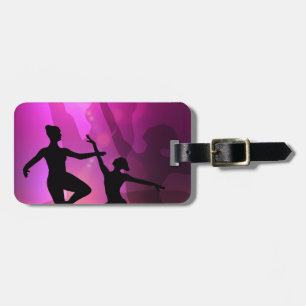 Étiquette À Bagage Danseurs de ballet