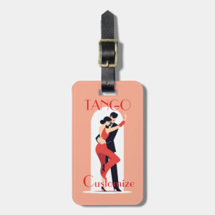 Étiquette À Bagage Danseurs de tango Thunder_Cove