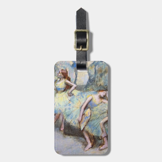 Étiquette À Bagage Danseuse de ballet Degas Dansers d'art Peinture (Devant Vertical)