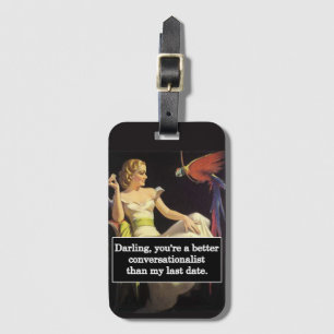 Étiquette À Bagage Dating est difficile Vintage drôle Graphique