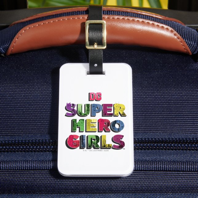 Étiquette À Bagage DC Super Hero Girls City Letters (Insitu Rectoal 2)