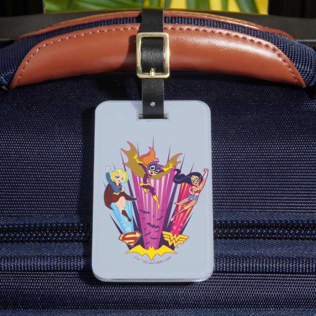 Étiquette À Bagage DC Super Hero Girls Trio (Insitu Rectoal 2)