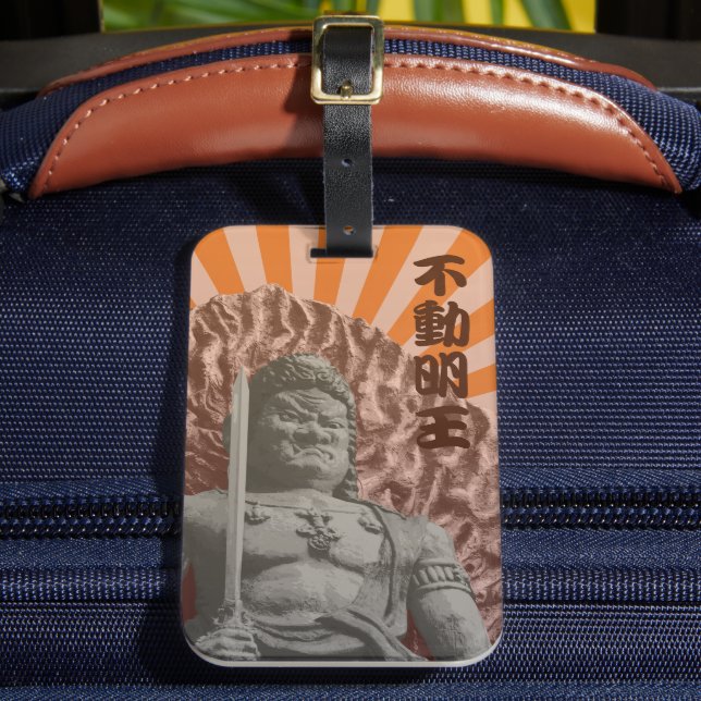 Étiquette À Bagage Déité bouddhiste Fudo Myo-o Pop Art (Insitu Rectoal 2)